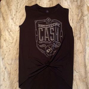 Johnny Cash tank top